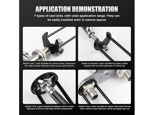 Fiopet CON-19 2 PCS Sink Wrench
