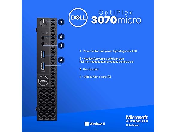 Dell OptiPlex 3070 Mini PC 16GB 1TB