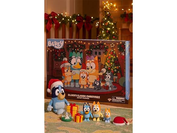 Bluey Advent Calendar Pack Toys