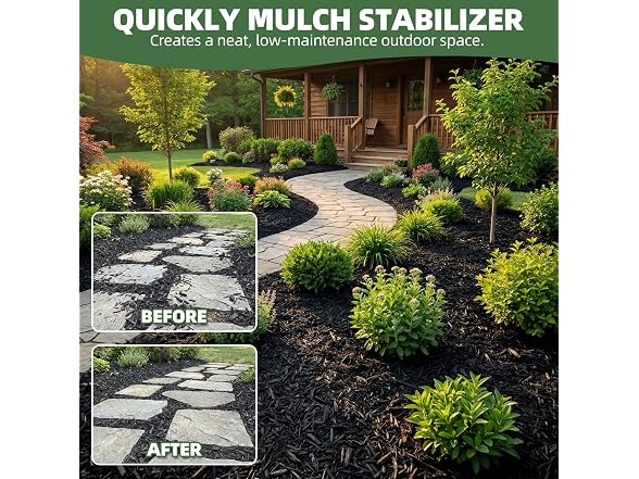 Shabebe Mulch Binder 2 Gallons