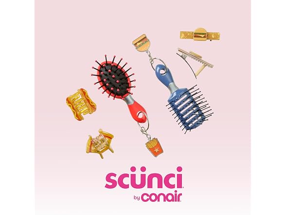 Conair 6PK Novelty Food-Themed Brush