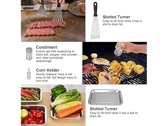 50 Pieces Teppanyaki Bakeware Accessory
