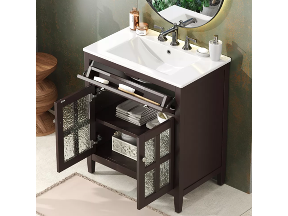 Christopher Knight Home Graham 30" Contemporary Vanity