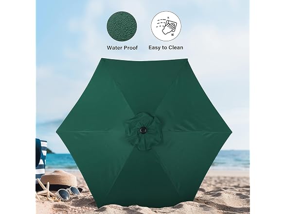 Simple Deluxe 9' Patio Umbrella Outdoor 2PK