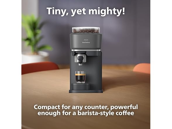 Philips Baristina Espresso Machine+Milk Frother Bundle
