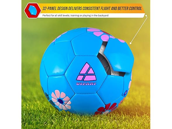 VIZARI Blossom Soccer Ball for Kids