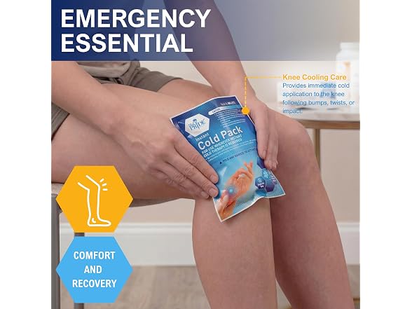 Med Pride Instant Ice Bags 5x6in 24pk