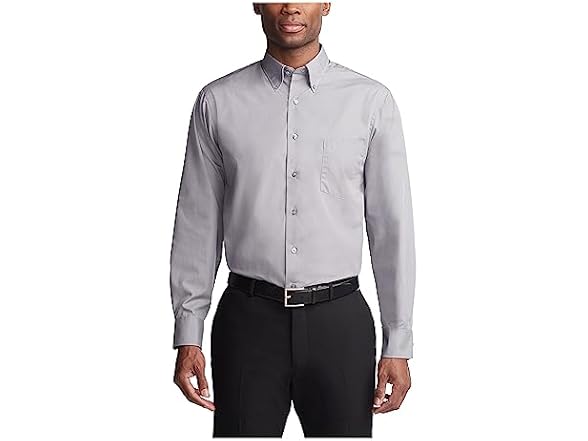 Men's Van Heusen Dress Shirt Regular Fit (L)