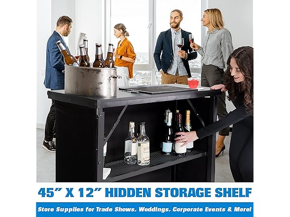 GoBar PRO Commercial Grade Portable Bar Table