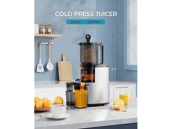 EUHOMY Cold Press Juicer