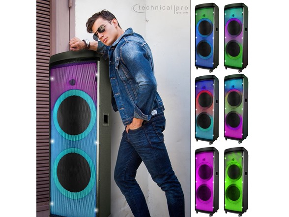 Technical Pro 5000W Stereo Party Speaker