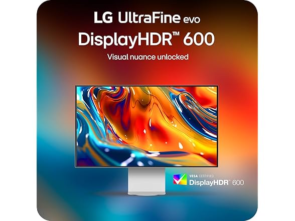 LG 32" UltraFine evo 6K Nano 60Hz IPS Black Professional Monito