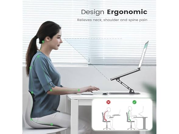 Orlian Adjustable Aluminum Laptop Stand