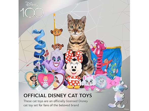 Disney for Pets Genie Cat Coil Toy with Catnip