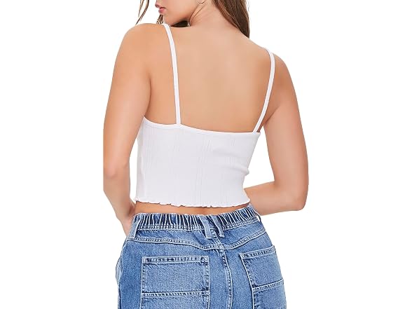 Forever 21 Ruched Sweetheart Cami