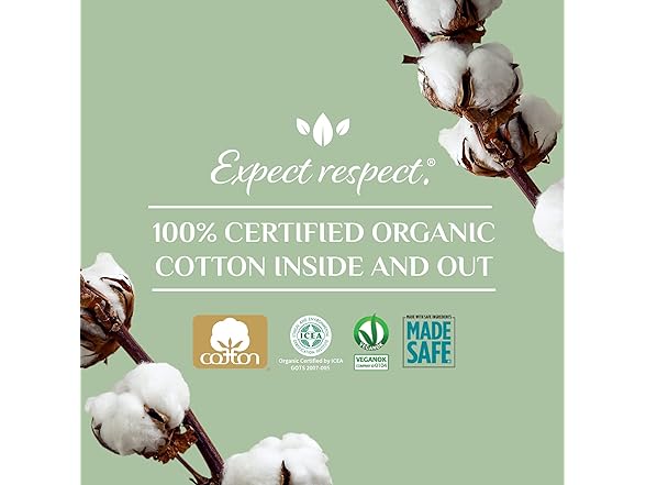 Organyc - 100% Certified Organic Cotton Feminine Pads
