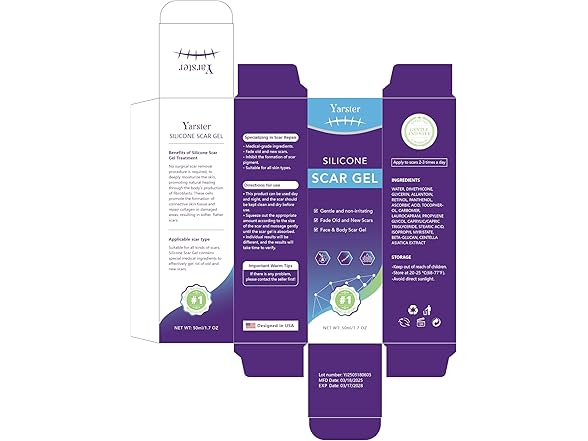 Silicone Scar Gel Scar Cream | 1.7 oz