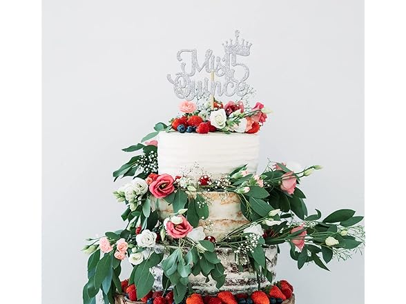 Bytorjar Mis Quince 15 Cake Topper