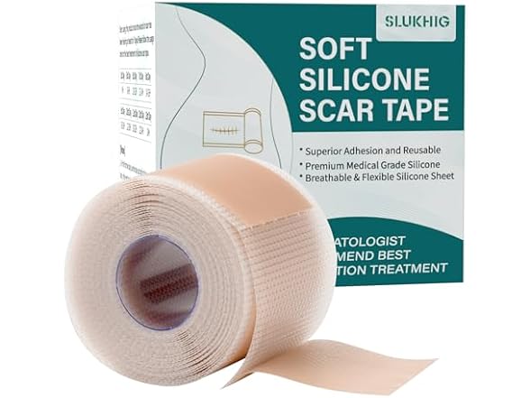 SLUKHIG Silicone Scar Tape For Scar Treatment