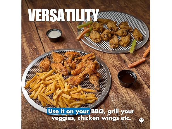 Norjac 8 Inch Pizza Screen,Aluminum Mesh