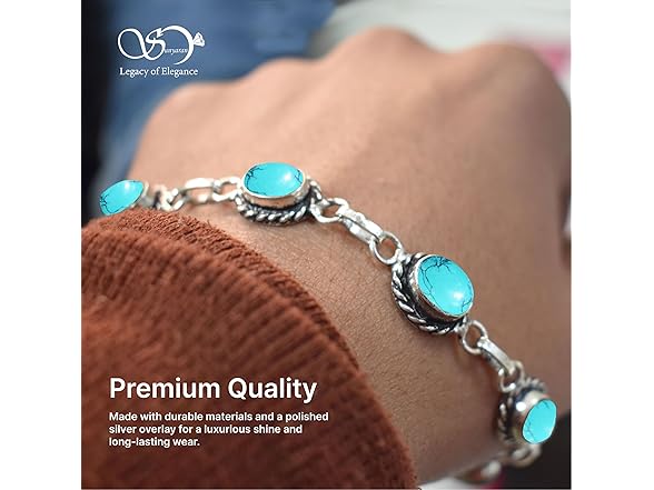 Sunyaran Blue Turquoise Bracelet