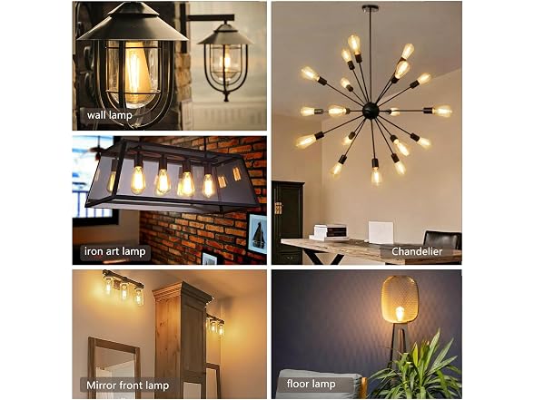 BORT ST58 Edison Bulbs