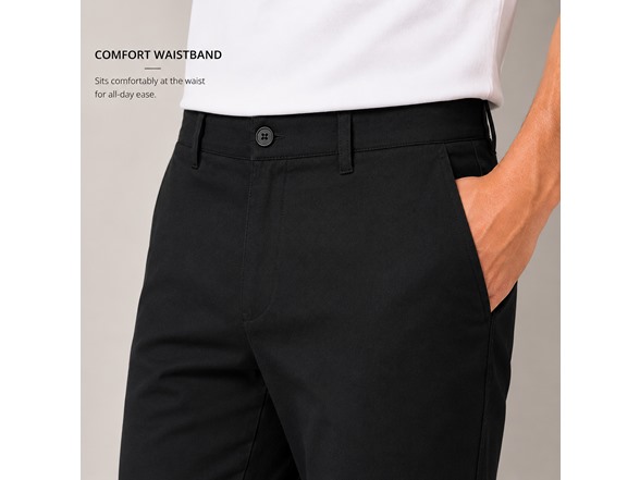 3Pk Mens Super Stretch Chino Pants