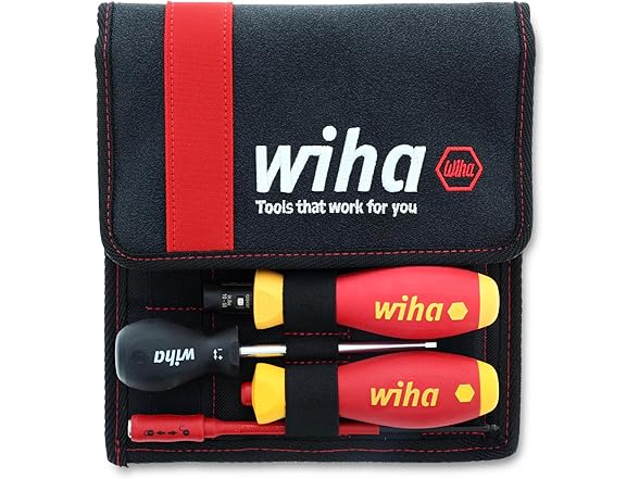 Wiha 28781 20pc Insulated TorqueVario-S Slimline Set