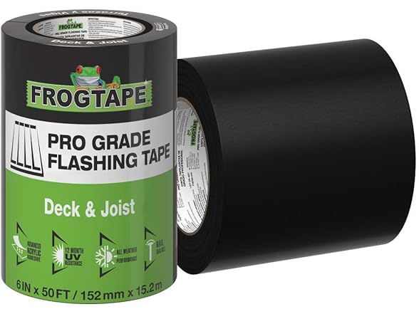 Deck Flashing Tape 6"x50' Black