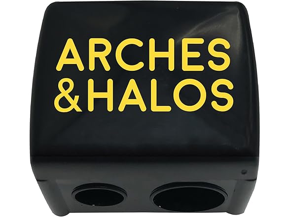 Arches and Halos Eyebrow Pencil Sharpener