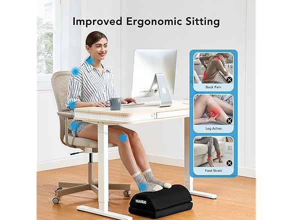 Foot Rest for Under Desk at Work