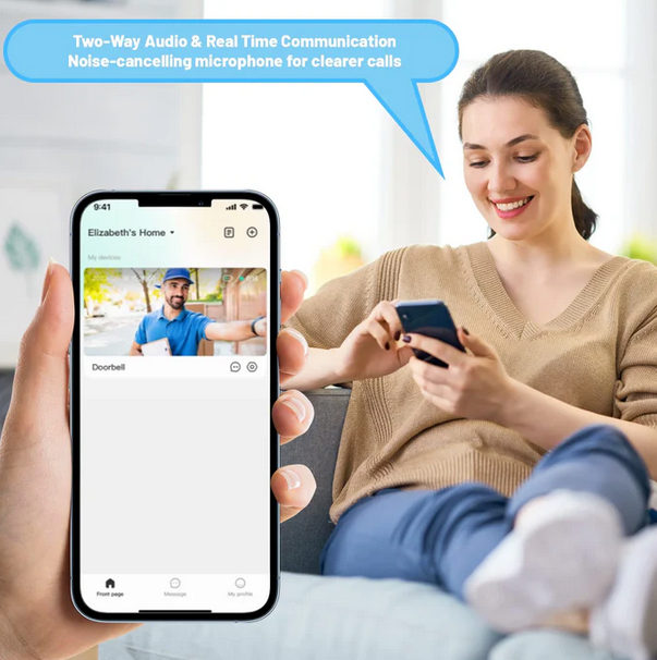 eco4life S7 Smart Video Doorbell Camera (2.4G) - Gallery 12