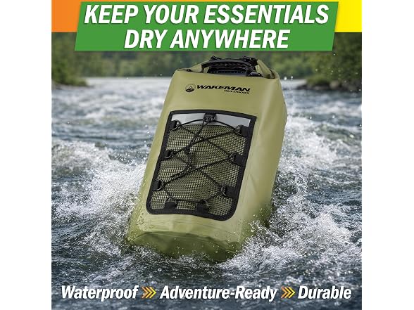 Wakeman Waterproof Dry Bag