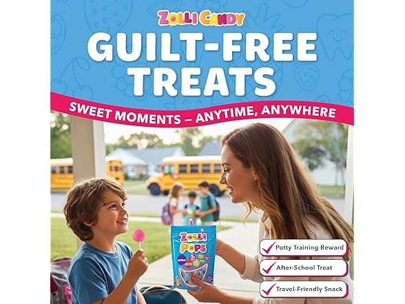 Zollipops Clean Teeth Lollipops - AntiCavity