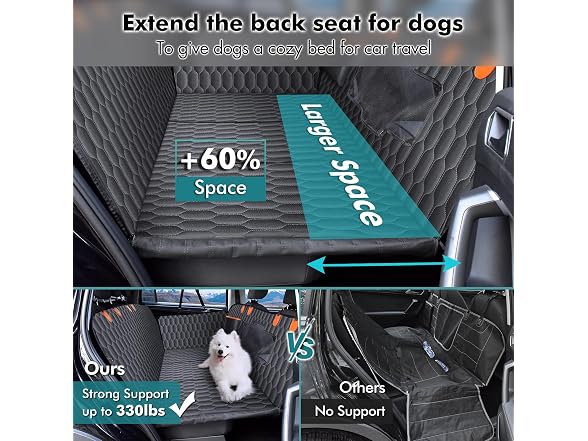 Chumajor XL Waterproof Dog Car Seat Cover