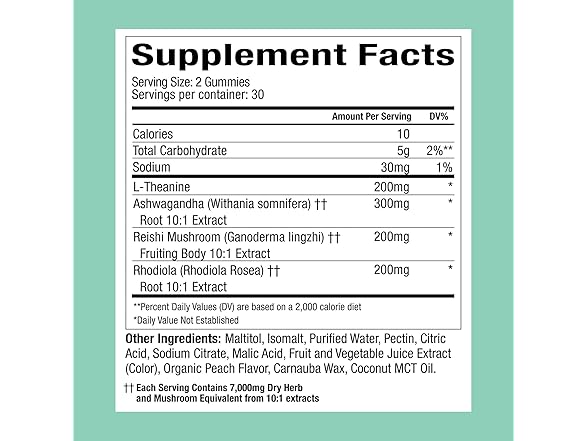 Plant People WonderCalm Mushroom Gummies 60ct