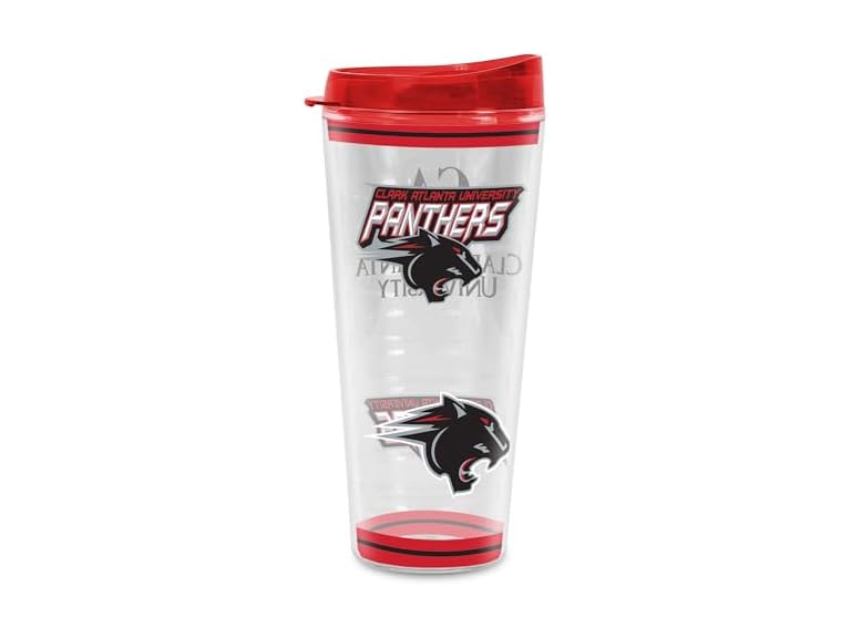 Rico Industries NCAA Clark Atlanta University Panthers - CAU Double Wall 20oz Tritan Tumbler