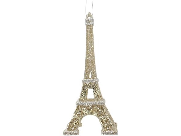 Kurt S. Adler Gold & Silver Eiffel Tower
