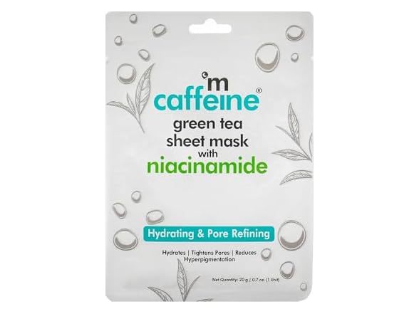 mCaffeine Green Tea Sheet Mask