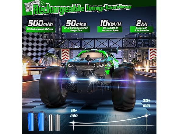 Hielse Remote Control Car, All-Terrain