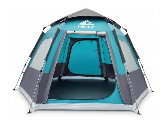 Hewolf 2/3/4 Person Instant Tent