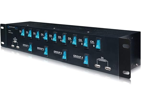 17-Outlet Rack Mount Power Supply