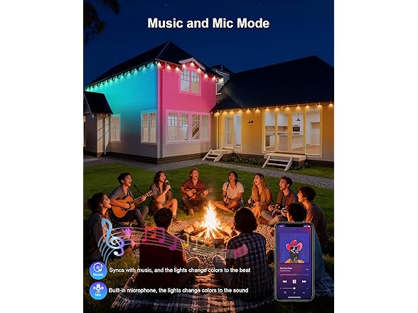 XINKAITE Permanent Outdoor Lights