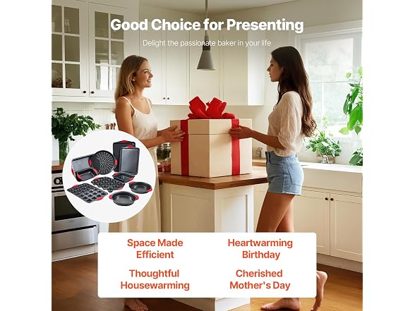 Bakeware Set 10 Pieces Non-Stick