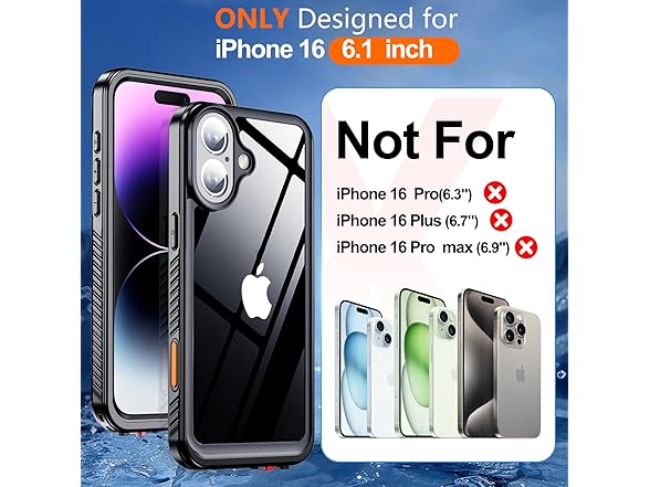 Huale iPhone 16 6.1" Case