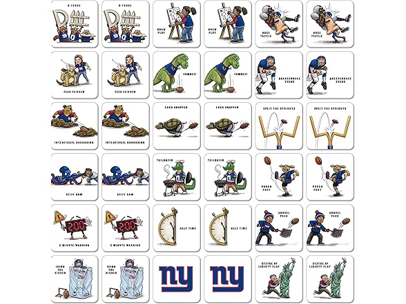 NFL Memory Match Game