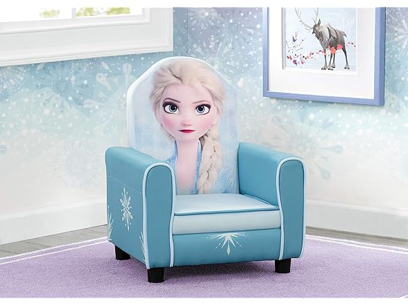 Delta Frozen Elsa Upholstered Kids Chair