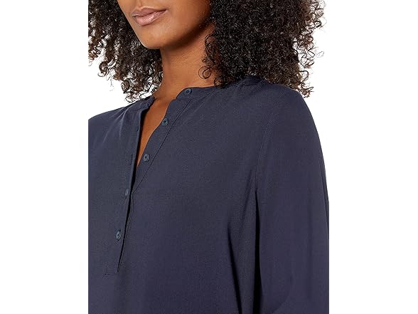 Amazon Essentials Womens LS Woven Blouse