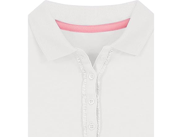 Nautica School Polo (L) White