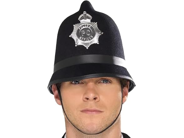 Smiffys Men (OS) Police Hat